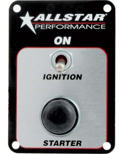 Allstar Performance Switch Panel Dash Mount 2-5/8 x 3-3/4 in 1 Toggl…