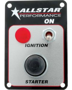Allstar Performance Switch Panel Dash Mount 2-5/8 x 3-3/4 in 1 Toggl…