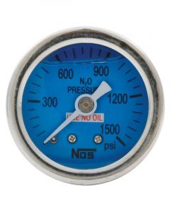 Allstar Performance Nitrous Pressure Gauge 0-1500 PSI Mechanical Ana