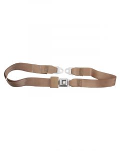 Allstar Performance Seat Belt Lap Push Button Buckle Bolt-On Floor M