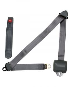 Allstar Performance Seat Belt Lap / Shoulder Push Button Buckle Retr…