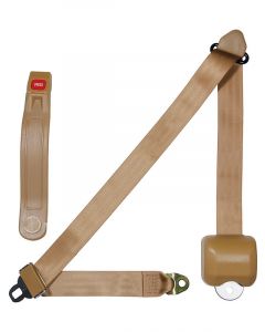 Allstar Performance Seat Belt Lap / Shoulder Push Button Buckle Retr