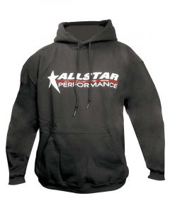 Allstar Performance Sweatshirt Hooded Allstar Logo Black Large