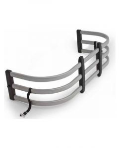 Amp Research Bed Extender BedXTender HD Max Bed Mounted Aluminum Si