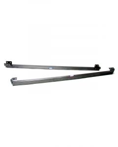 BBK Performance Subframe Connectors Gripp Bolt-On Steel Gray Powder Coat