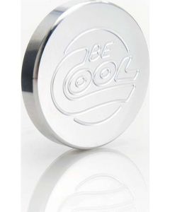 Be-Cool Radiators Radiator Cap 12-15 lb Round Be Cool Logo Aluminum Nat