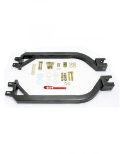 Bmr Suspension Subframe Connectors Bolt-On Steel Black Powder Coat GM