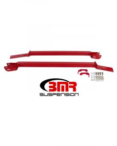 Bmr Suspension Subframe Connectors Bolt-On Steel Red Powder Coat GM F