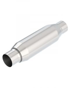 Borla Resonator CrateMuffler 2-1/4 in Center Inlet 2-1/4 in Center Out