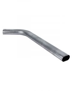 Boyce Exhaust Tailpipe Oval 3 in Diameter 3 ft Long 60 Degree Bend