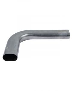 Boyce Exhaust Bend 90 Degree Oval 3 in Diameter Short Radius Steel Na
