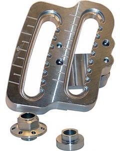 Bsb Manufacturing Panhard Bar Bracket Frame Mount Clamp-On Double Adj