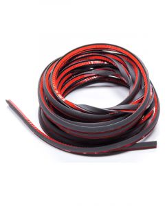 Bushwacker Fender Flare Edge Trim Wiper Style Double Edge 30 ft Sel