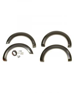 Bushwacker Fender Flare Extend-A-Fender Front / Rear 2 in Wide Plast