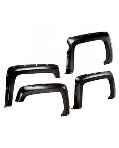 Bushwacker Fender Flare Extend-A-Fender Front / Rear Plastic Black S