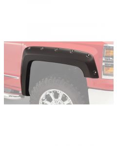 Bushwacker Fender Flare Pocket Style Front / Rear 1-1/2 in Wide Plas
