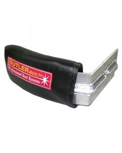 Butlerbuilt Head Support Driver Side 4 in Black Cloth Cover Inc