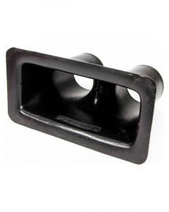 Butlerbuilt Air or Brake Duct Bumper Mount Dual 3 in Tube Molded Pla