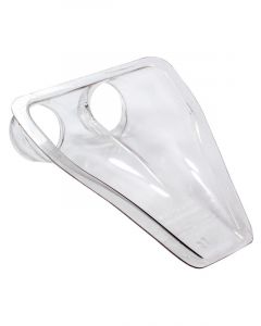 Butlerbuilt Air or Brake Duct Dual 3 in Tube NACA Molded Plastic Cle