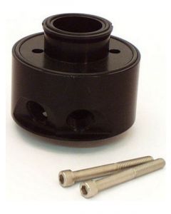 Canton Oil Cooler Adapter Sandwich Bolt-On 1/2 in NPT Female Inlet 1/2