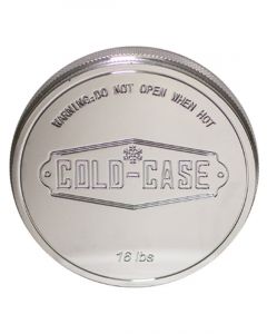 Cold Case Radiators Radiator Cap Cover Press Fit Aluminum Polished Cold