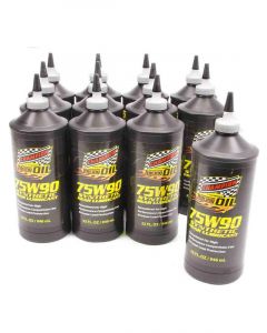 Champion Brand Gear Oil Racing 75W90 Synthetic 1 qt Set of 12