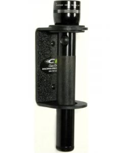 Clear One Flashlight Holder Wall Mount 3-1/2 x 7 x 4 in Rubber Grommet