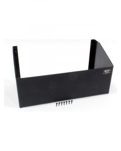 Clear One Utility Jug Rack 2 Bay 24 x 11 x 12 in Plastic Black