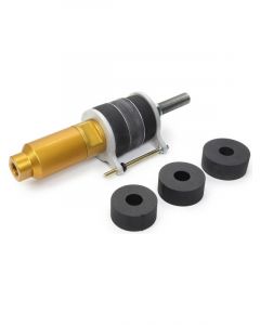 Coleman Machine Torque Absorber Rubber Bushings Aluminum Gold Anodize