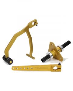 Coleman Machine Pedal Assembly Short Body Roller Gas Firewall Mount Alu