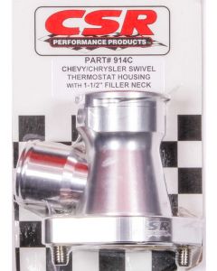 Csr Performance Water Neck 90 Degree 1-1/2 in ID Hose Filler Neck Swivel
