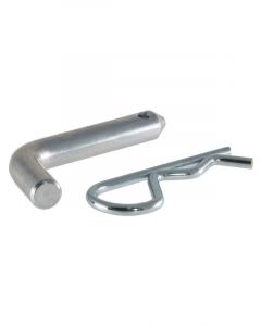 Curt Manufacturing Hitch Pin Pin and Clip 1/2 in Diameter Steel Zinc Ox