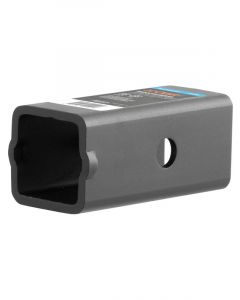 Curt Manufacturing Hitch Reducer 2-1/2 in to 2 in Hitch Steel Black Pow