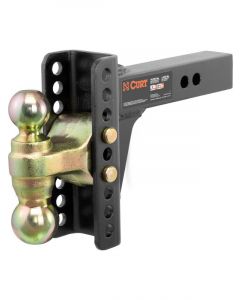 Curt Manufacturing Adj. Channel Mount Hitch 2in Shank 6in Drop 14K