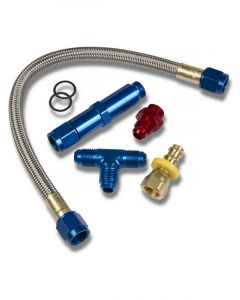 Demon Carburetion Carburetor Fuel Line 6 AN Single Male Inlet 9/16-24