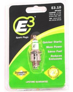 E3 Spark Plugs Spark Plug Diamond Fire 14 mm Thread 0.375 in Reach Gask