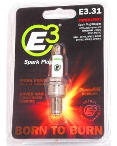 E3 Spark Plugs Spark Plug Diamond Fire 14 mm Thread 0.750 in Reach Gask
