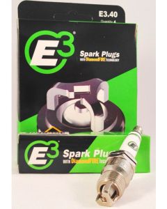 E3 Spark Plugs Spark Plug Diamond Fire 14 mm Thread 0.438 in Reach Tape
