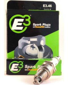 E3 Spark Plugs Spark Plug Diamond Fire 14 mm Thread 0.750 in Reach Gask
