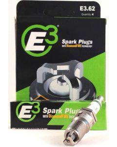 E3 Spark Plugs Spark Plug Diamond Fire 14 mm Thread 0.691 in Reach Tape