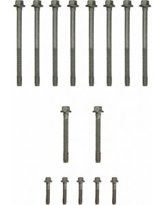 FelPro Cylinder Head Bolt Kit Hex Head Steel Natural GM LS-Series Kit (ES 72173)