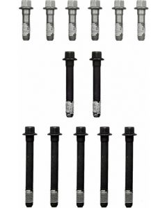 FelPro Cylinder Head Bolt Kit Hex Head Steel Natural GM V6 Kit (ES 74034)