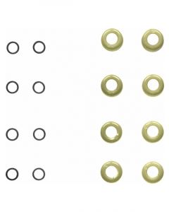 FelPro Valve Stem Seal Umbrella Stop Small Block Chevy Set of 8 (SS 72526)