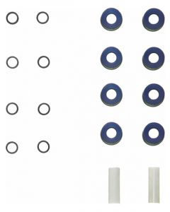 FelPro Valve Stem Seal Umbrella Stop Small Block Chevy Set of 8 (SS 72527)
