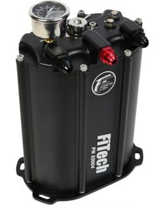 Fitech Fuel Injection 340LPH Force Fuel System Black Finish
