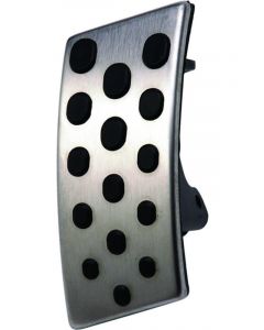 Ford Pedal Pad Gas Rubber Pads Aluminum Clear Anodize Ford Mustang 1