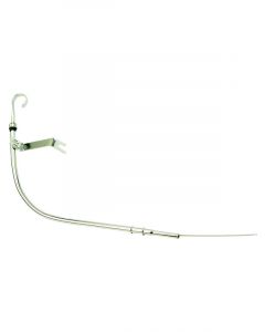Ford Engine Oil Dipstick Solid Tube Steel Chrome Small Block Ford