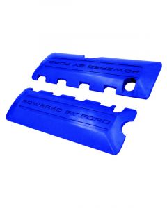 Ford Engine Coil Cover Powered By Ford Logo Plastic Blue Ford Co