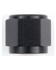 Fragola Fitting Tube Nut 4 AN 1/4 in Tube Aluminum Black Anodize