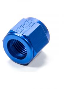 Fragola Fitting Tube Nut 8 AN 1/2 in Tube Aluminum Blue Anodize